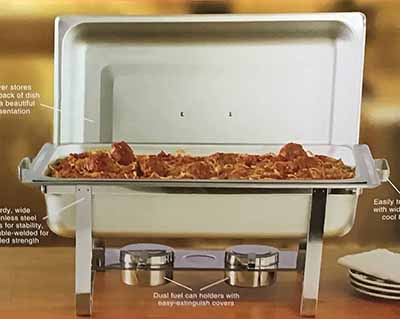 chafing dish
