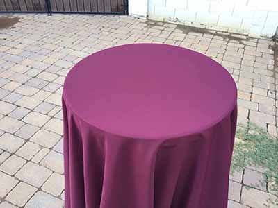 round tablecloths (cabernet) - 120