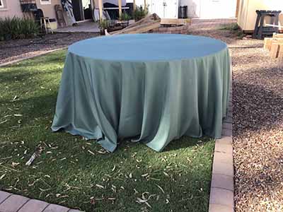 round tablecloths (eucalyptus) - 120