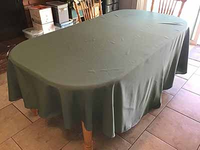round tablecloths (eucalyptus) - 120