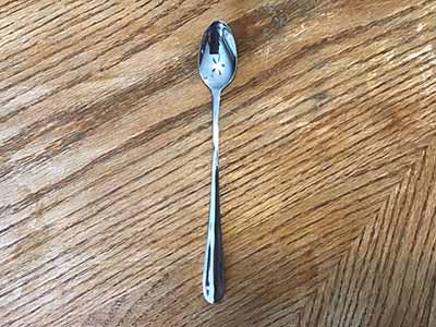 iced tea spoon (stainless steel, Acopa Brigitte 8 18/10 heavy weight)