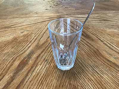 iced tea spoon (stainless steel, Acopa Brigitte 8 18/10 heavy weight)