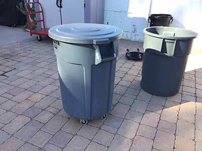 lid for 55-gallon trash can