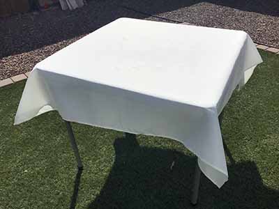 square tablecloths (ivory) - 54