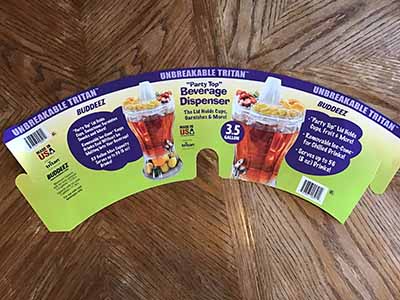 3.5 gallon Party Top Beverage Dispenser (with ice core)