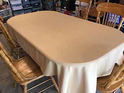 rectangle tablecloths (peach) - 60 x 102