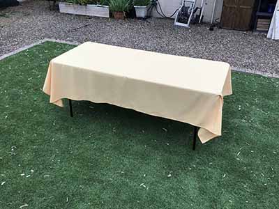 rectangle tablecloths (peach) - 60 x 102
