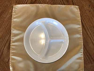 cloth dinner napkins (champagne) - 17 x 17