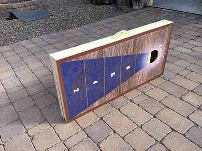 cornhole beanbag toss set