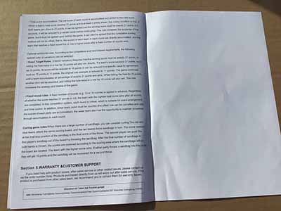 cornhole beanbag toss set