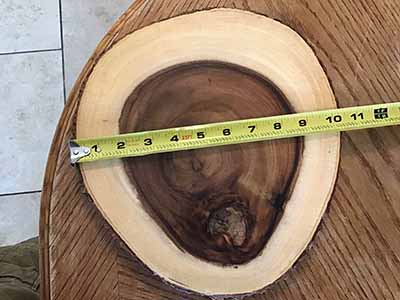wood serving platter (10-11 diameter)