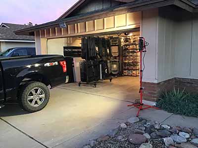 9000 lumens LED work light with tripod (Craftsman)