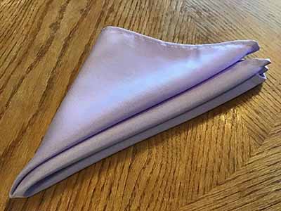 cloth dinner napkins (lavender lilac) - 17 x 17