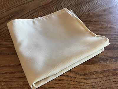 cloth dinner napkins (beige) - 17 x 17