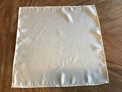 cloth dinner napkins (beige) - 17 x 17