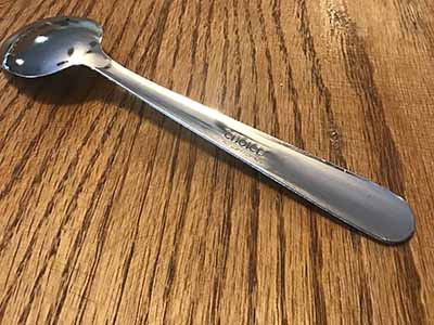 teaspoons (stainless steel, Choice Dominion 5 7/8, 18/0)