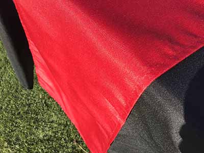 table runners (apple red) - 12 x 108