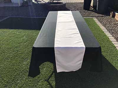 table runners (pastel pink) - 12 x 108