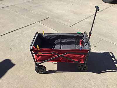 collapsible wagon cart (150 lb. capacity)