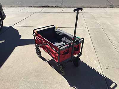 collapsible wagon cart (150 lb. capacity)