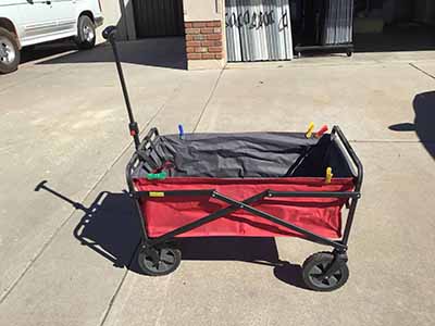 collapsible wagon cart (150 lb. capacity)