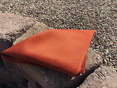 cloth dinner napkins (rust) - 20 x 20