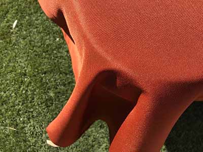 rectangle tablecloths (rust) - 60 x 120
