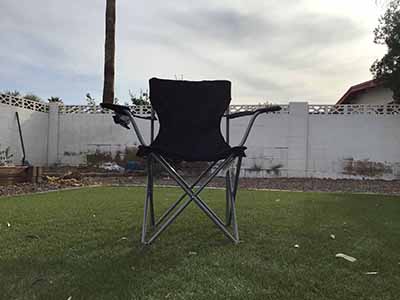 folding camp chair/lawn chair