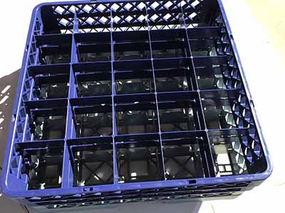 glass racks (25-compartment)