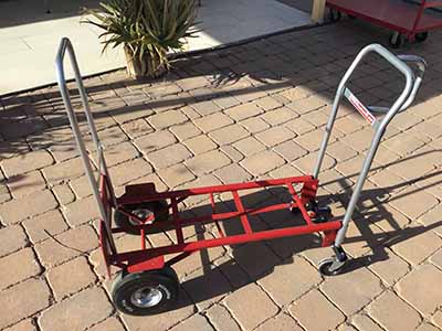 3-in-1 foldable hand truck/dolly