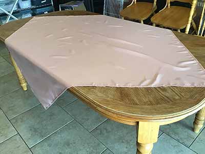 square tablecloths (dusty rose) - 54