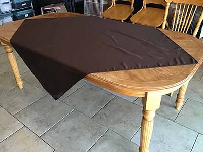 square tablecloths (chocolate) - 54