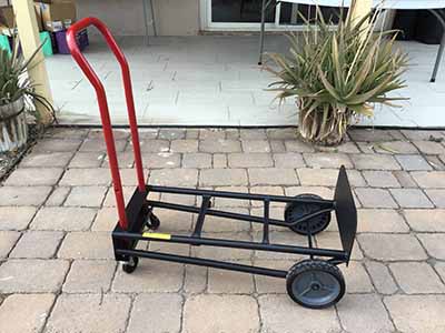 2-in-1 foldable hand truck/dolly