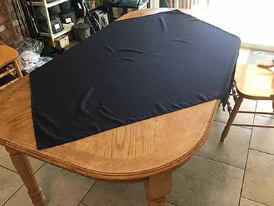 square tablecloths (navy blue) - 54