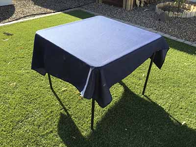 square tablecloths (navy blue) - 54