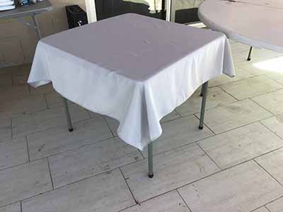 square tablecloths (silver) - 54