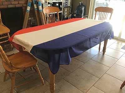 rectangle tablecloths (flag of The Netherlands) - 59 x 83