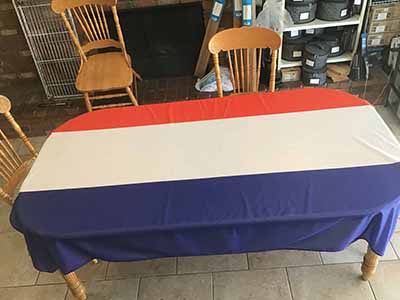 rectangle tablecloths (flag of The Netherlands) - 59 x 83