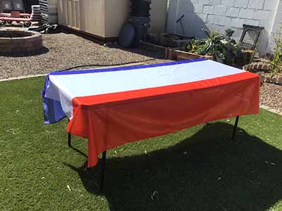 rectangle tablecloths (flag of The Netherlands) - 59 x 83