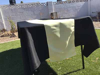table runners (butter) - 13 x 108