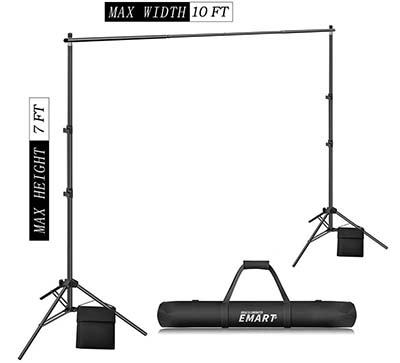 adjustable backdrop stand