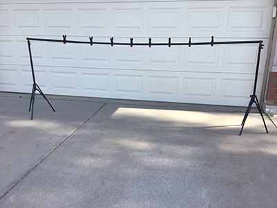 adjustable backdrop stand