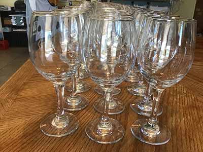 wine glasses (Acopa) - 14 oz.
