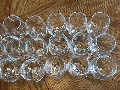 wine glasses (Acopa) - 14 oz.