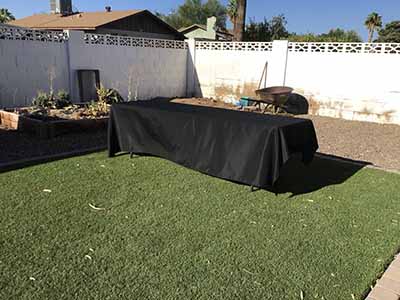 rectangle tablecloths (black) - 70 x 120