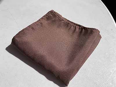 cloth dinner napkins (chocolate) - 17 x 17