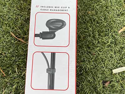 tripod microphone stand