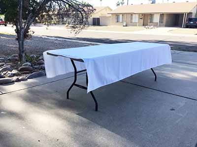 8 foot rectangle tables
