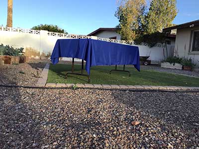 rectangle tablecloths (royal blue) - 60 x 102