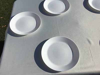 rectangle tablecloths (ivory) - 60 x 102